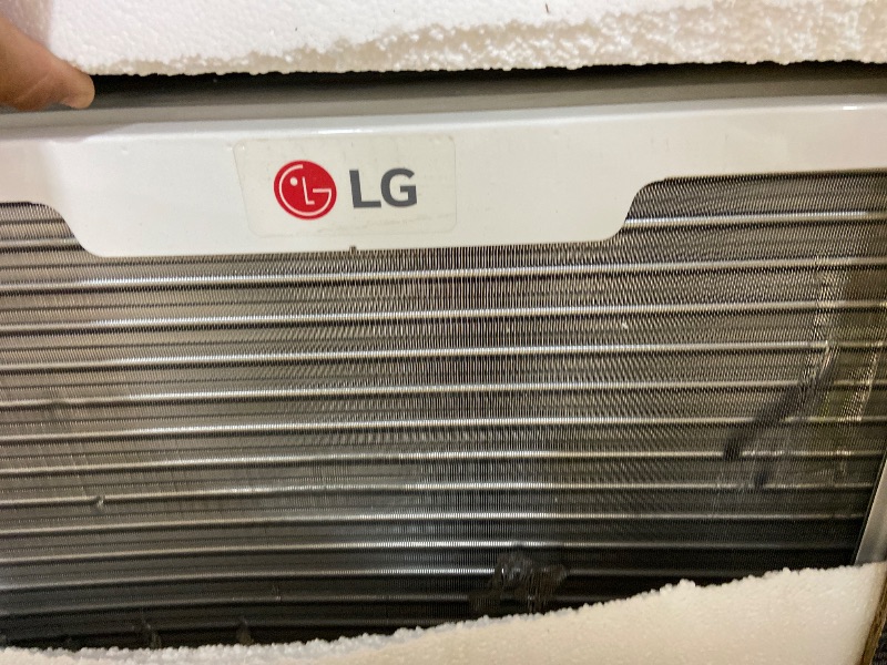 Photo 1 of LG 14,000 BTU DUAL Inverter Smart Window Air Conditioner, 115V, Cools 800 Sq. Ft. for Bedroom, Living Room, Apartment, Quiet Operation, ENERGY STAR®, works with LG ThinQ, Amazon Alexa and Hey Google