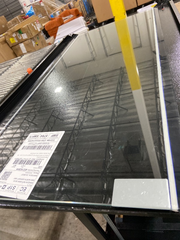 Photo 1 of GLASS STORAGE ORGANIZER / BLACK