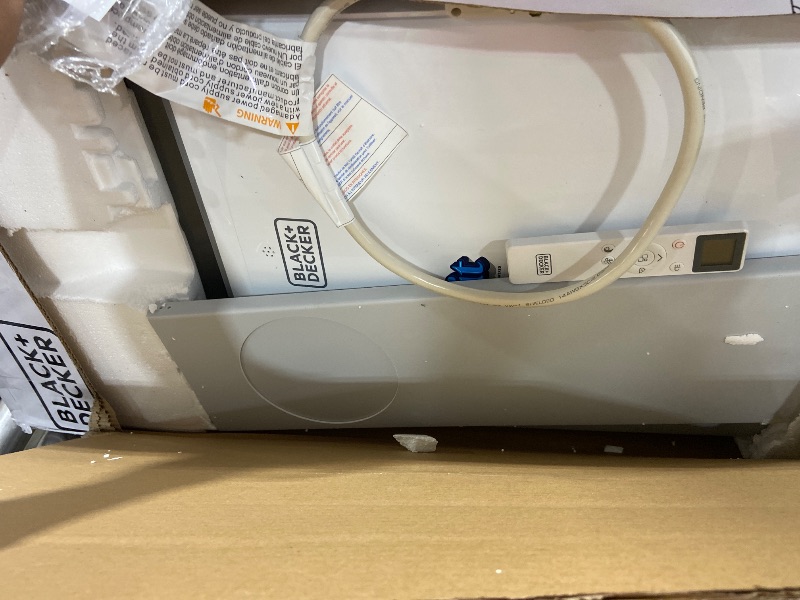 Photo 1 of BLACK+DECKER Smart Portable Air Conditioner, 14,000 BTU, BPACT14WT, White