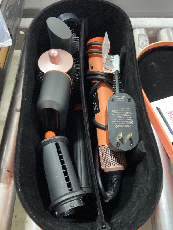 Photo 1 of Limited Edition Dyson Airwrap i.d. Multi-Styler Straight+Wavy in Ceramic Apricot and Topaz
