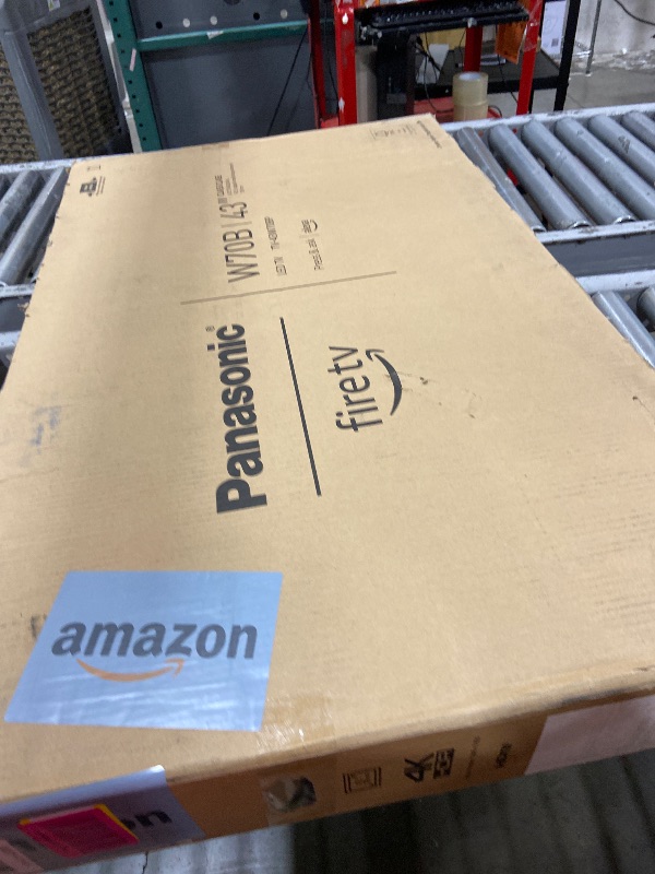 Photo 1 of Panasonic W70 Series 43" 4K LED Smart Fire TV