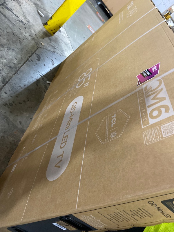 Photo 1 of TCL 85 Inch Class QM6K Series | Mini LED QLED 4K HDR | 85QM6K, Latest Model | 120HZ-144HZ High Brightness Smart Google TV Dolby Atmos Onkyo Audio | Voice Remote Alexa Gaming Streaming Television