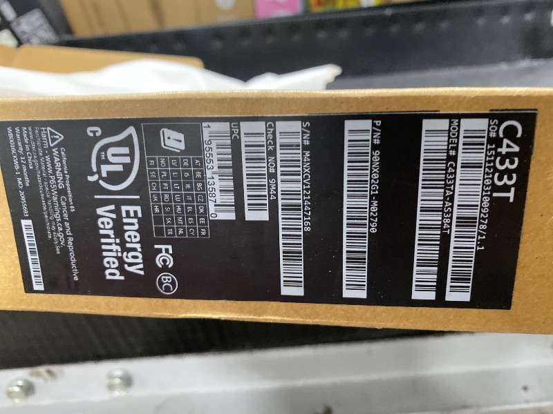 Photo 1 of ASUS Chromebook Flip C433 14" FHD Touchscreen Laptop
