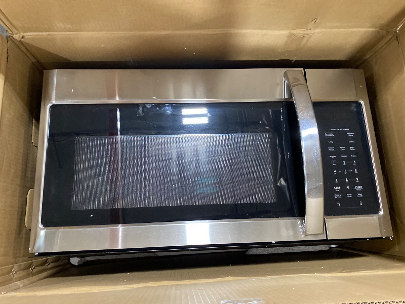 Photo 1 of BLACK+DECKER 1.5 Cu.Ft. Over-the-Range Microwave Oven with Air Fryer