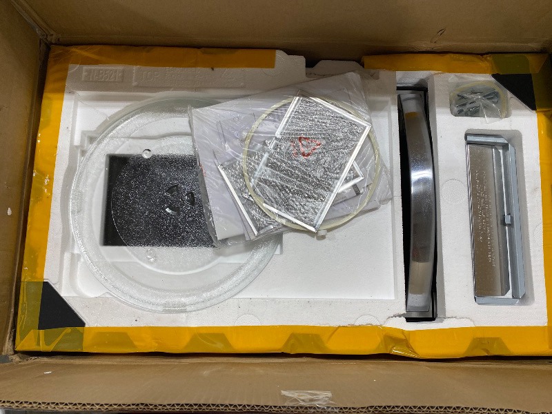 Photo 1 of BLACK+DECKER 1.5 Cu.Ft. Over-the-Range Microwave Oven with Air Fryer