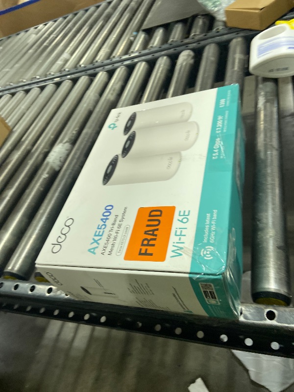 Photo 1 of TP-Link Deco XE75 AXE5400 WiFi 6E Mesh System (3-Pack)