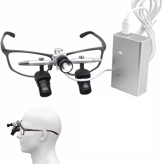Photo 1 of VIBURISH Binocular Loupe Dental Magnifying Glasses