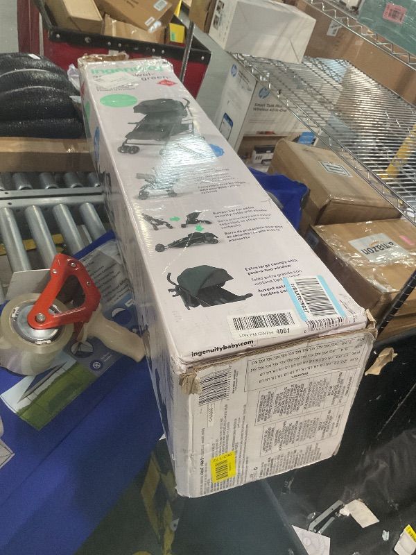 View 4 of ** MISSING PARTS ** 3Dlite Jewel Convenience Stroller – Lightweight Folding Stroller with Car Seat Compatibility, Extra-Large Canopy & Storage
