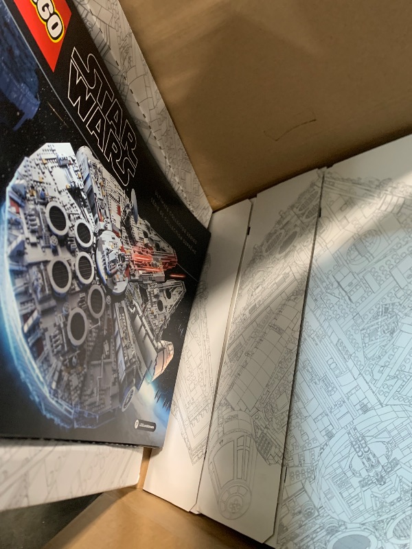 View 3 of ***MISSING PARTS*** LEGO Star Wars Millennium Falcon Building Set 75192