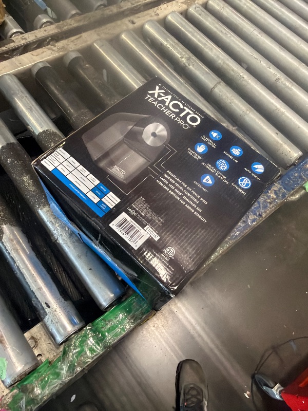 View 2 of [SOLD FOR PARTS] X-ACTO Teacher Pro Electric Pencil Sharpener, Heavy Duty, Black, 1 Count - School, Classroom Essentials