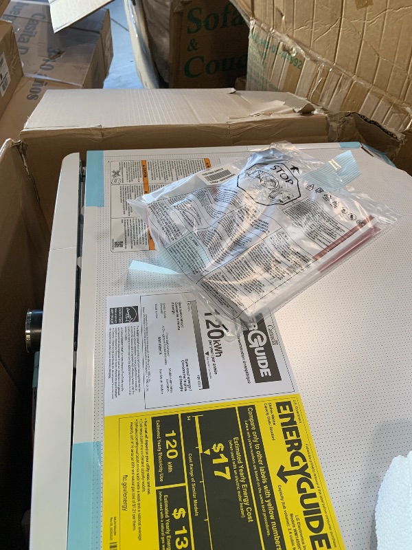 Photo 1 of ***FINAL SALE NO RETURN *** LG 24 in. Wide 2.4 Cu. Ft. Compact Stackable Front-Load Washer – White, Steam Cleaning, AI Fabric Sensor, Smart Pairing Compatible