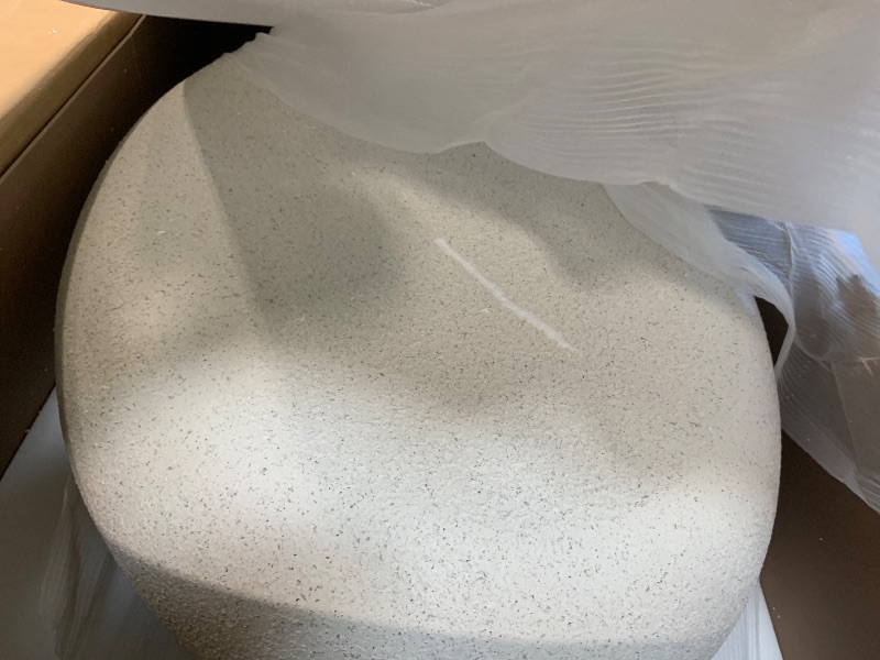 Photo 1 of [DAMAGED]
KEIKI 43" Fiberglass Elliptical Coffee Table