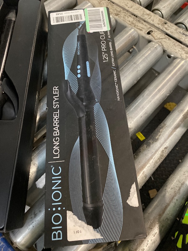 View 2 of Bio Ionic Long Barrel Curling Iron, Moisture Heat Technology & NanoIonic MX