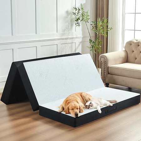Photo 1 of AFI, CoolSoft Full 6 Inch Memory Foam Folding Mattress with Soft Knit Cover