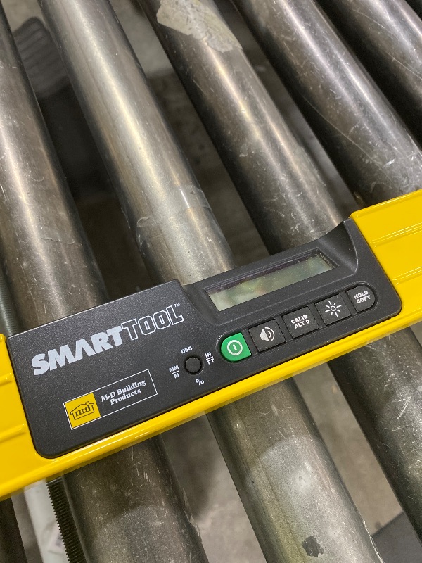Photo 1 of MD Building SMARTTOOL® Digital Level, Yellow, 72-1/3in with Case