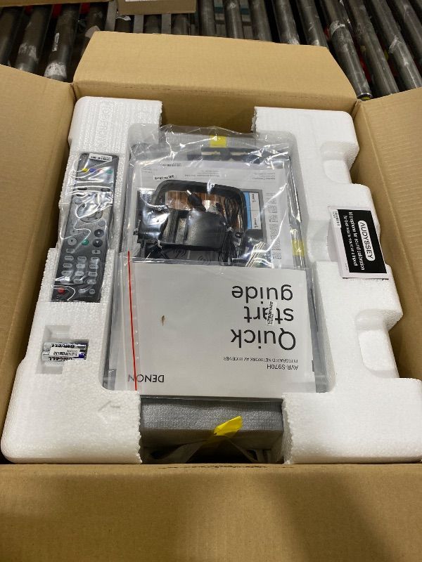View 2 of Denon AVR-S970H 7.2 Channel 8K UHD AV Receiver (90W x 7), Wi-Fi, Bluetooth