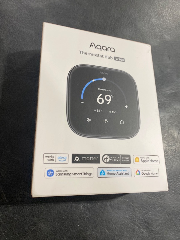 Photo 1 of Aqara Smart Thermostat W200 with Apple Adaptive Temperature