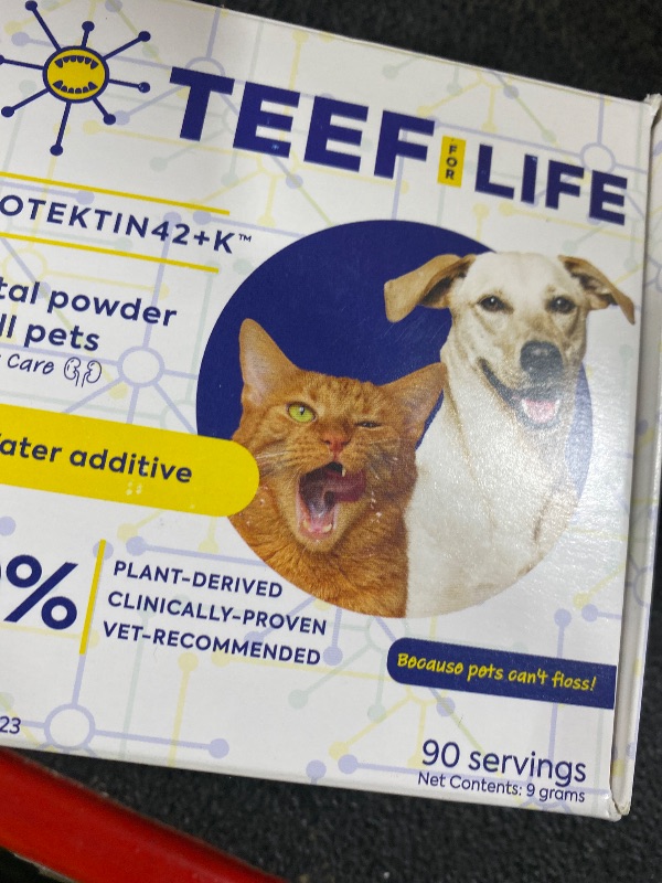 Photo 1 of TEEF for Life Prebiotic Dental Powder for Dogs and Cats