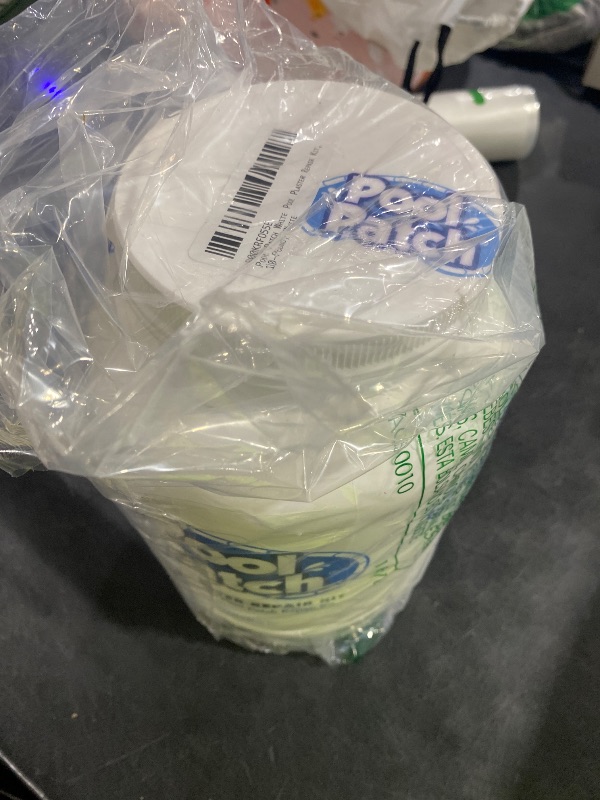 Photo 1 of Pool Patch 10lb White Pool Plaster Repair Kit