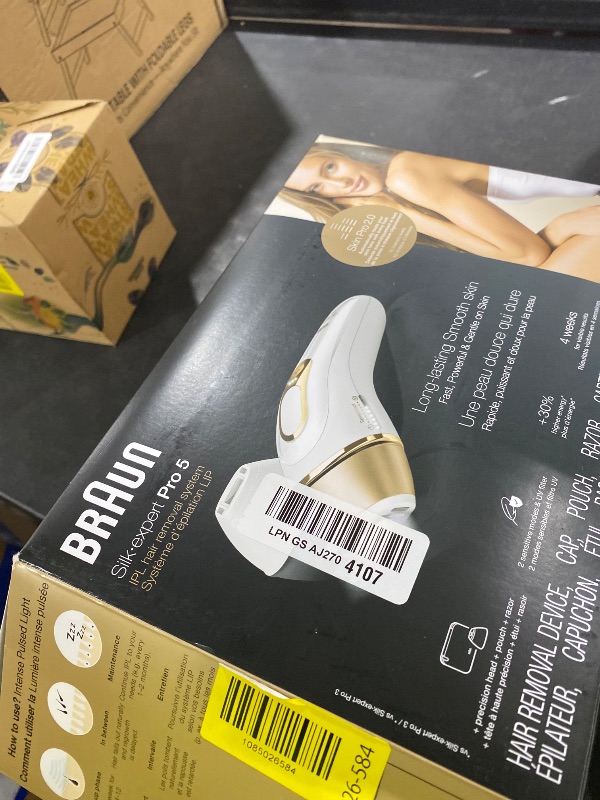 Photo 1 of Braun Silkexpert Pro 5 IPL Hair Removal Device