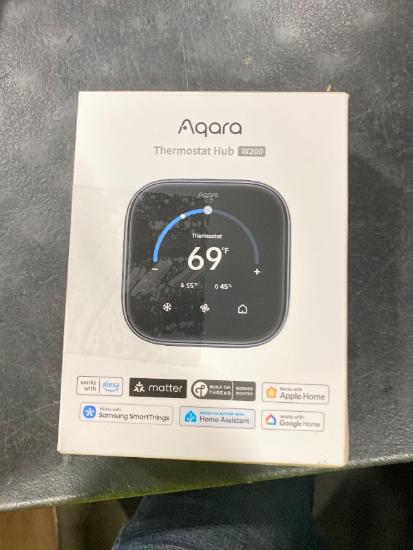 Photo 1 of Aqara Smart Thermostat W200 with Apple Adaptive Temperature