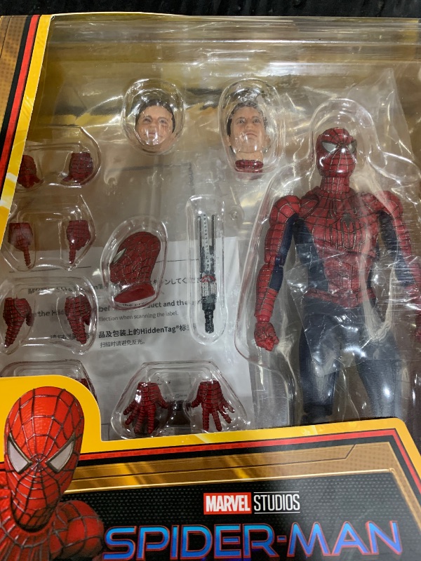 Photo 1 of Medicom MAFEX Friendly Neighborhood Spider-Man Action Figure