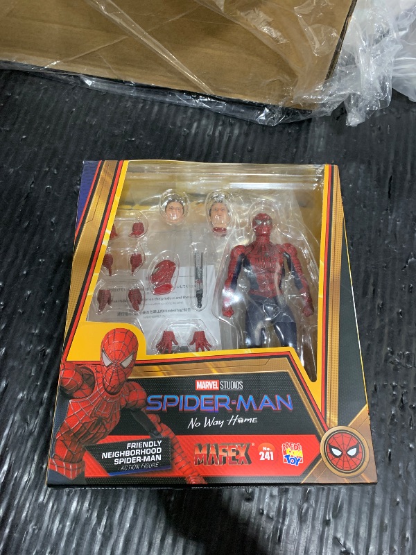 Photo 1 of Medicom MAFEX Friendly Neighborhood Spider-Man Action Figure