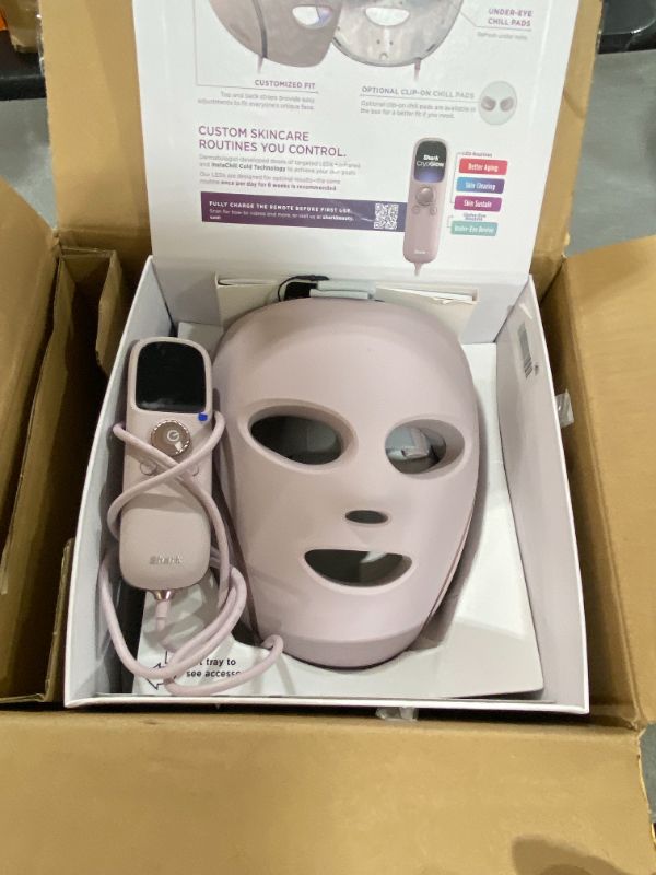 Photo 1 of Shark CryoGlow LED Face Mask with Under-Eye Cooling