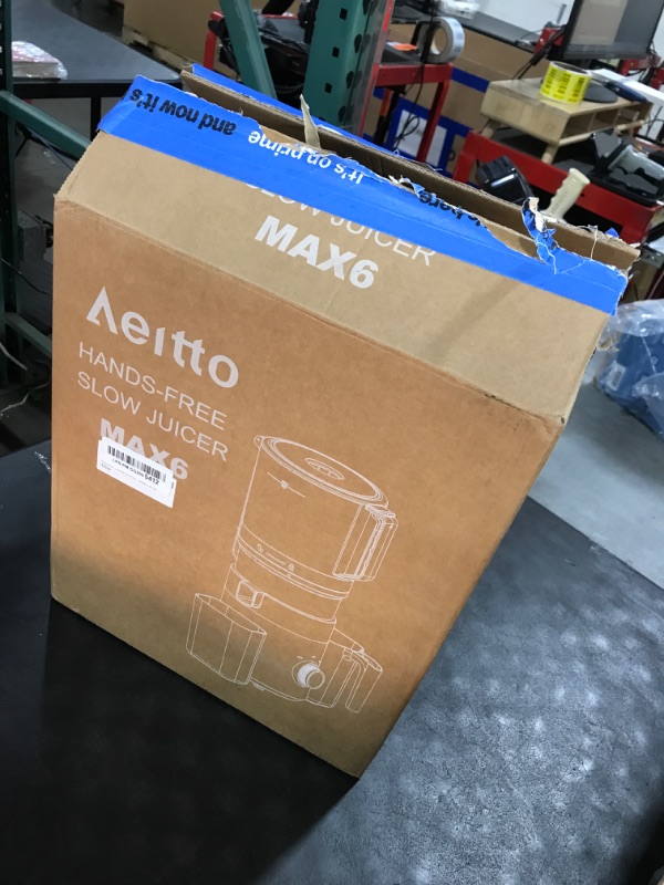 Photo 1 of Aeitto Masticating Juicer - Matte Black
