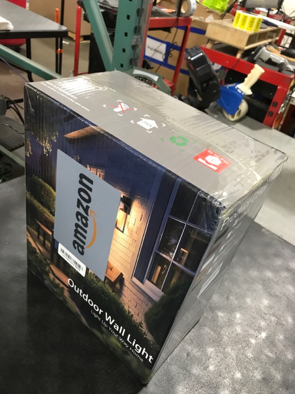 Photo 1 of Kainozoic Motion Sensor Porch Light - Black, 2 Pack