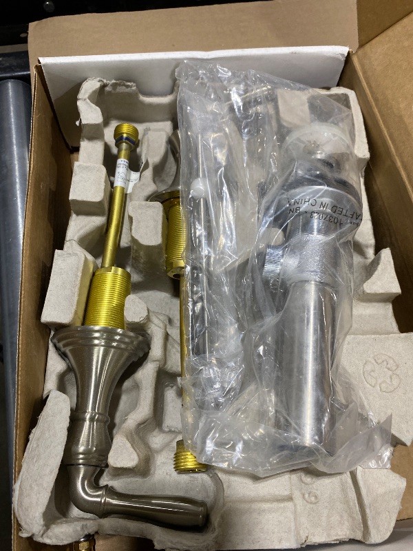 View 3 of KOHLER K-394-4-BN Devonshire Widespread Bathroom Faucet