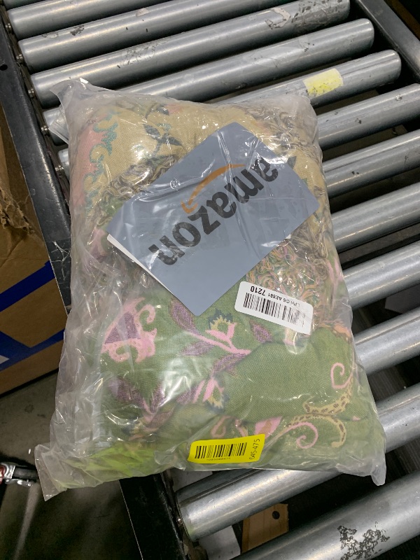 Photo 1 of Snycler Boho Throw Blanket 91"x98" - 100% Cotton