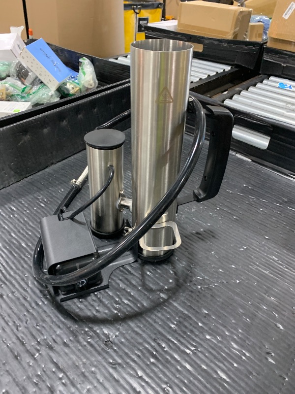Photo 1 of Outdoor  Generator, Stainless Steel Electric Smoker, Smoke Tube for Pellet Smoker, Hot/Cold Smokers with Adjustable Smokes Volume Air Pump, Perfect for Cold Smoking Cheese, Traeger accessories