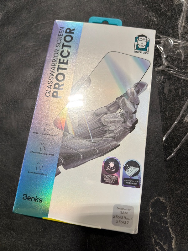 Photo 1 of BENKS GlassWarrior AR Screen Protector for Samsung Galaxy Z Fold 8 Ultra