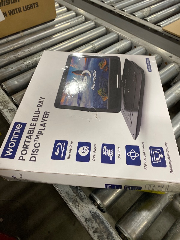 Photo 1 of WONNIE 16.9" Portable Blu-ray Player