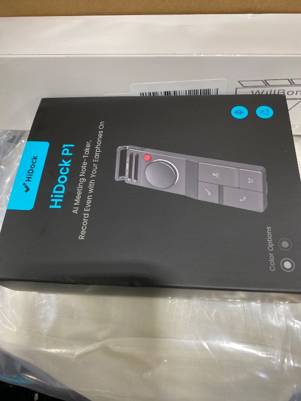 Photo 1 of HiDock P1 AI Voice Recorder