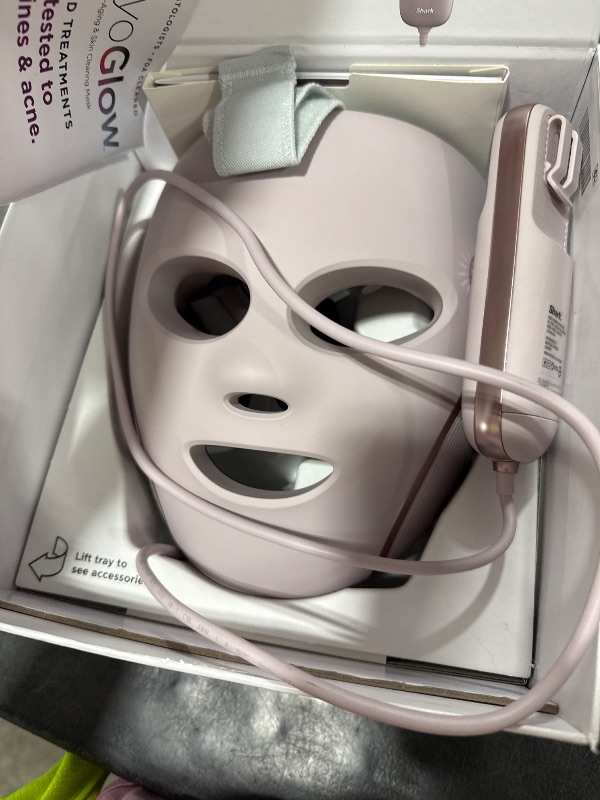 Photo 1 of Shark CryoGlow FW312PK LED Face Mask - Rose Glow