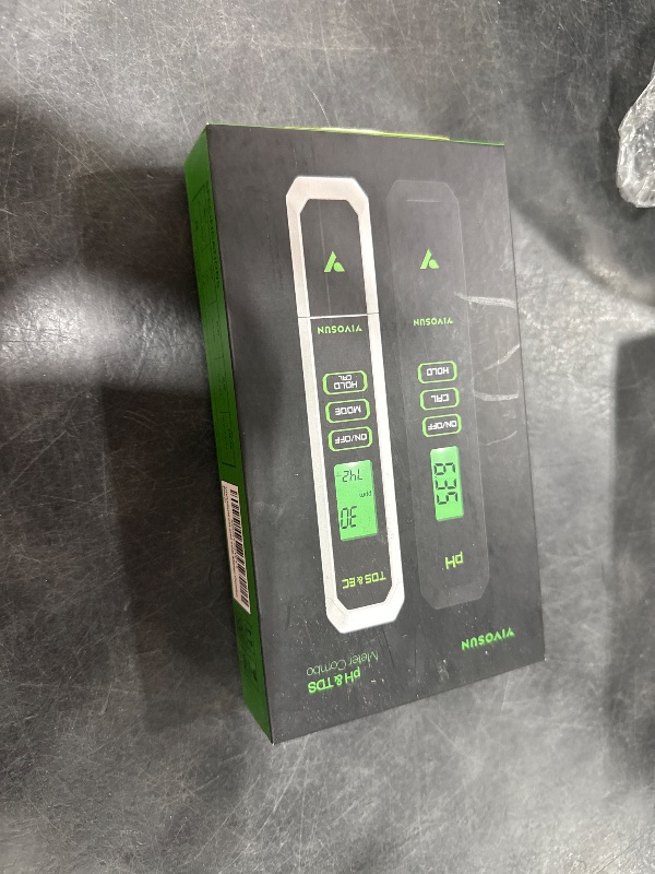Photo 1 of VIVOSUN Digital pH Meter & TDS EC Meter Kit