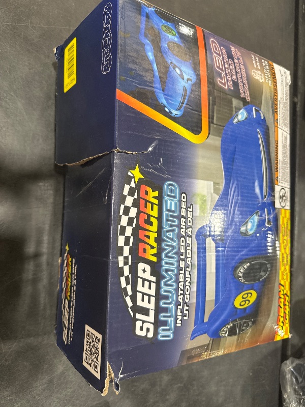 Photo 1 of Air Candy Sleep Racer Inflatable Car Bed - Blue