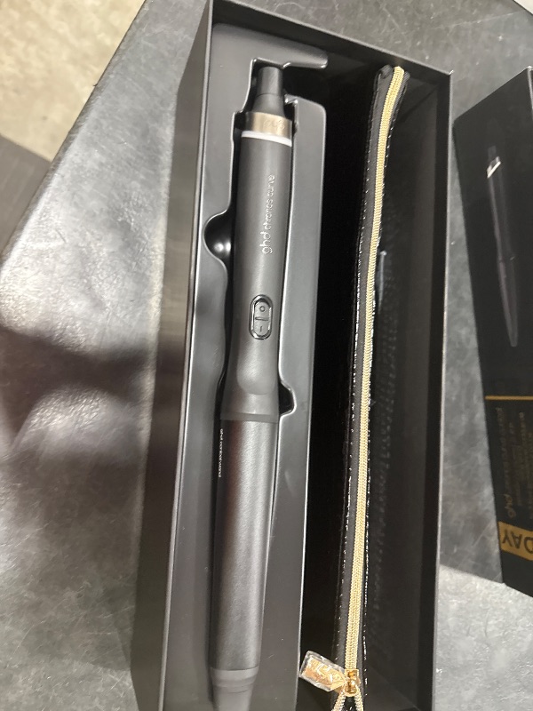 Photo 1 of ghd Chronos Curve Conical Curling Wand, Black