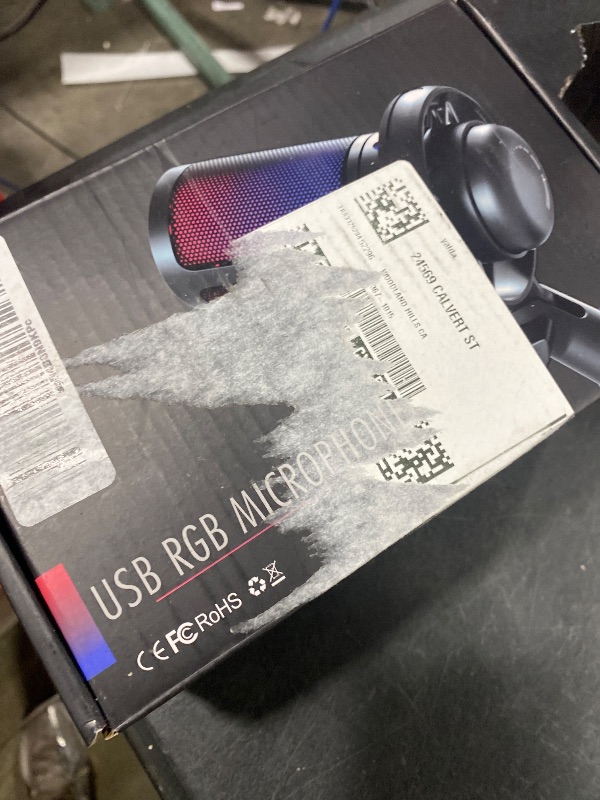 Photo 1 of COCONISE USB Condenser Microphone with RGB Lights
