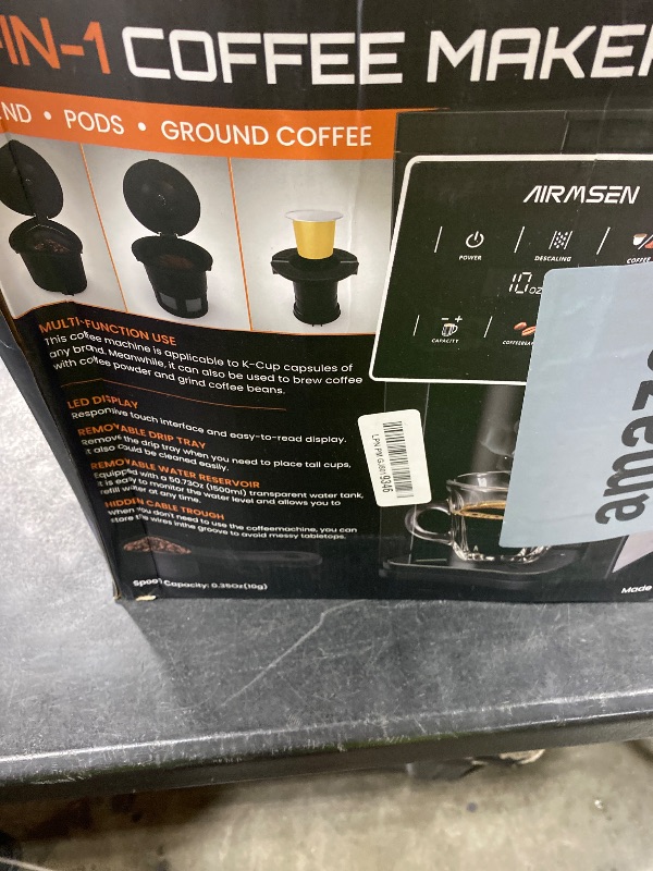 Photo 1 of AIRMSEN Grind and Brew Coffee Maker with Grinder