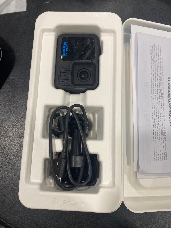 Photo 1 of GoPro HERO13 Black - Waterproof Action Camera with 5.3K60 Video, 27MP Photo + Compatability with HB-Series Lenses