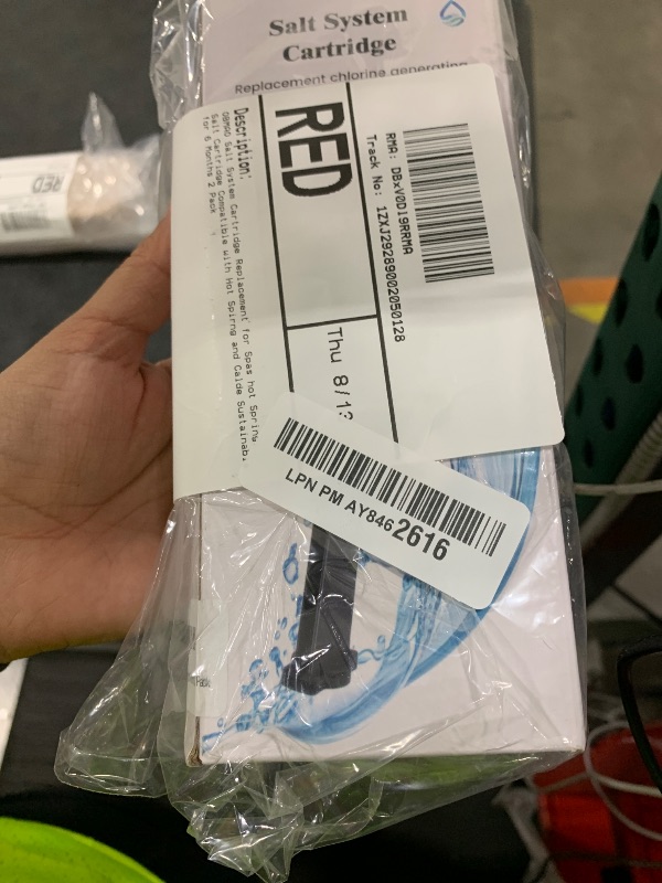 Photo 1 of OBMAO Salt System Cartridge Replacement for Spas hot Springs Salt Cartridge Compatible with Hot Spirng and Calde Sustainable for 6 Months 2 Pack