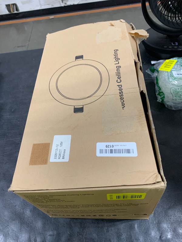 Photo 1 of ChangM RGBCW Smart Recessed LED Downlights, 6 Inch, 12 Pack