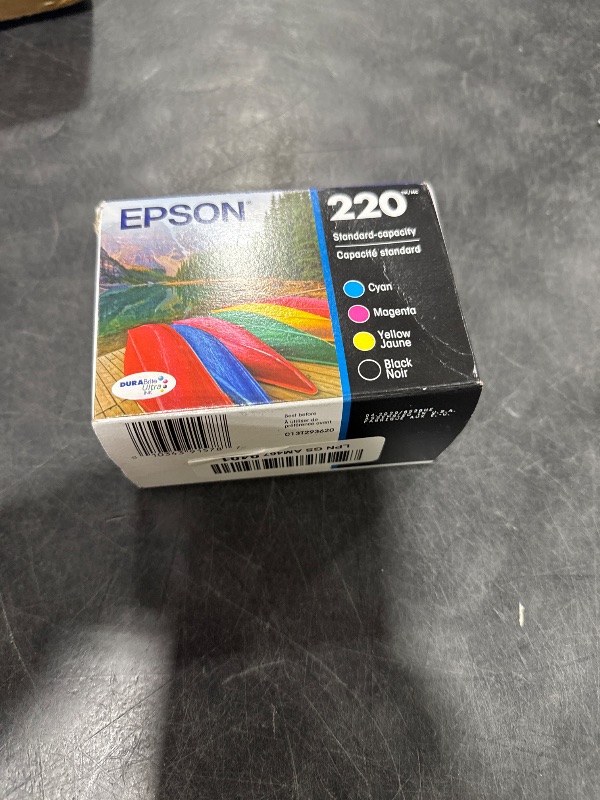 Photo 1 of Epson 220 Genuine Ink Cartridge Black and Color Combo Pack T220120-BCS