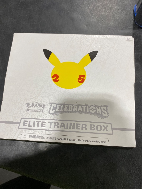 Photo 1 of Pokemon 25th Anniversary Celebrations Elite Trainer Box