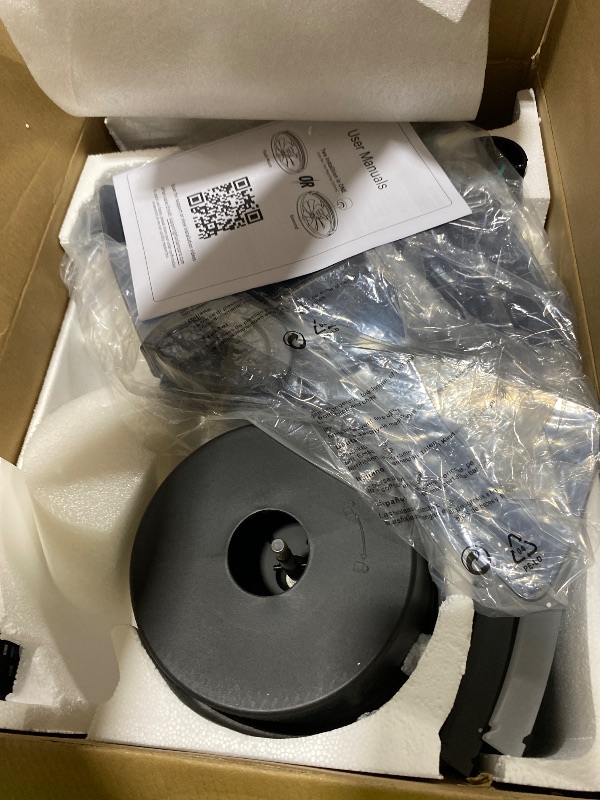 Photo 1 of ZMISHIBO 23" Black Ceiling Fan with Light