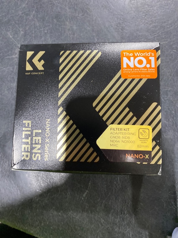 Photo 1 of K&F CONCEPT 82mm Magnetic ND Filter Kit