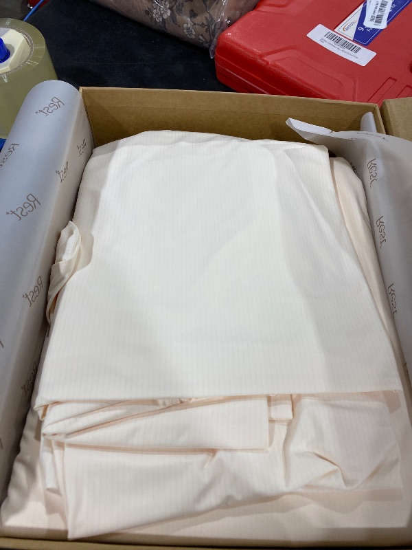 Photo 1 of REST® Evercool®+ Cooling Sheet Set, Full, Snow Ivory